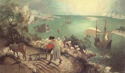 BRUEGEL, Pieter the Elder The Fall of Icarus (mk25) china oil painting image